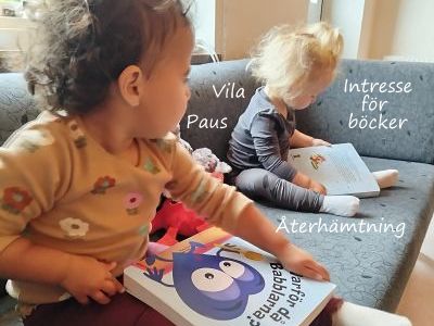 7. Vila - återhämtning, paus och intresse för böcker