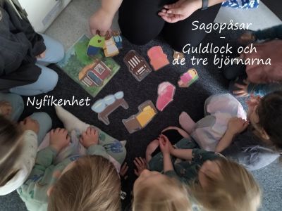 2Sagopåsar - Guldlock och de tre björnarna