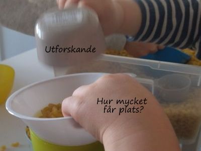 7 hur mycket får plats i muggen